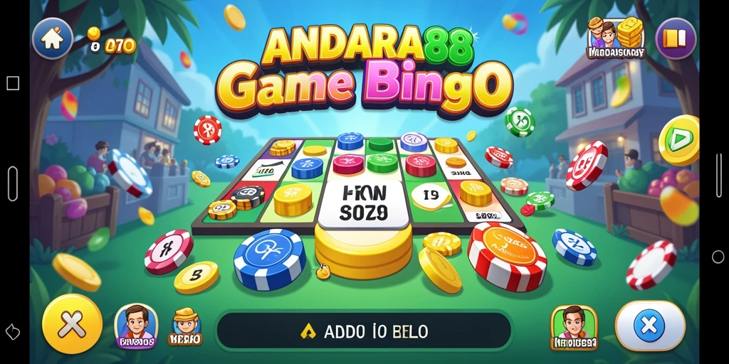 Gameplay seru dalam ANDARA88 yang menampilkan Bingo.