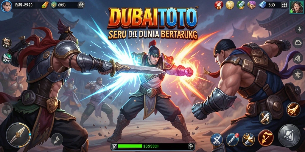 Tampilan gameplay DUBAITOTO yang mendebarkan dan penuh aksi.