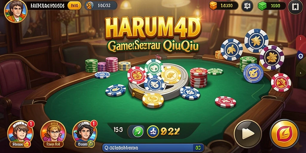 Tampilan gameplay QiuQiu menarik dari HARUM4D.