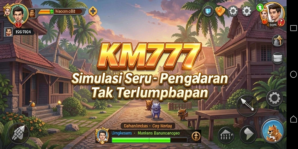 Gameplay menarik dengan berbagai skenario dalam KM777.