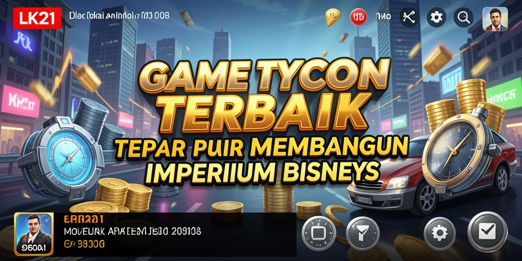 Tangkapan layar LK21 menampilkan gameplay Tycoon yang seru dan strategis.