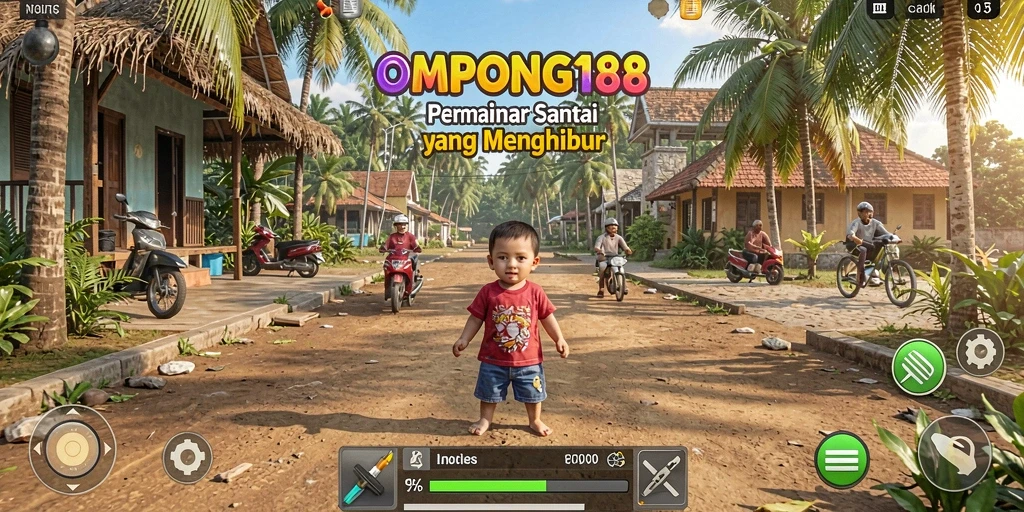 Tangkapan layar OMPONG188 menampilkan gameplay yang seru dan penuh warna.