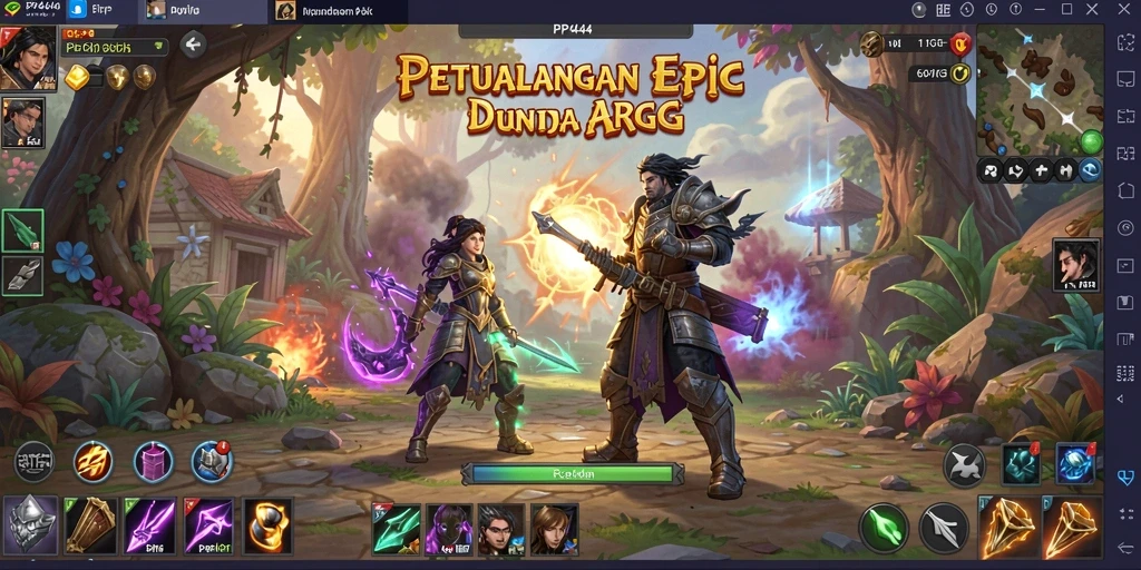 Tampilan permainan PP444 yang mengasyikkan dan penuh aksi.