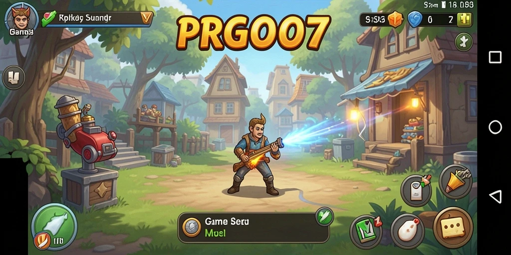 Tampilan gameplay PRG007 yang menarik dan dinamis.