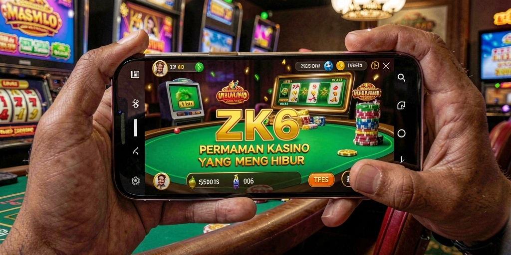 Tampilan gameplay ZK6 yang menarik dan mendebarkan.