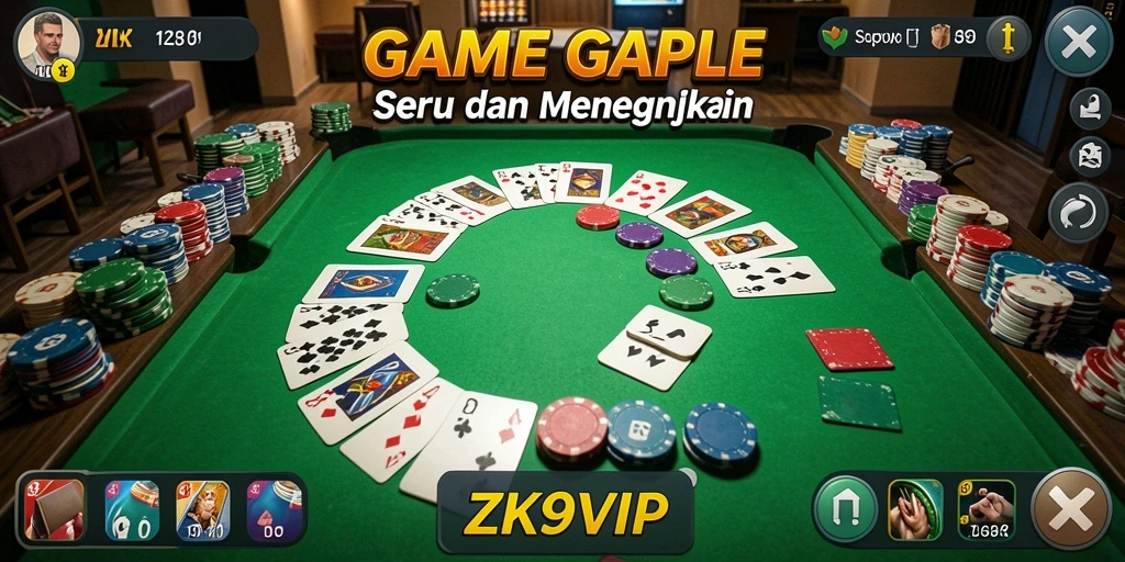Tampilan gameplay ZK9VIP yang seru dan menegangkan.
